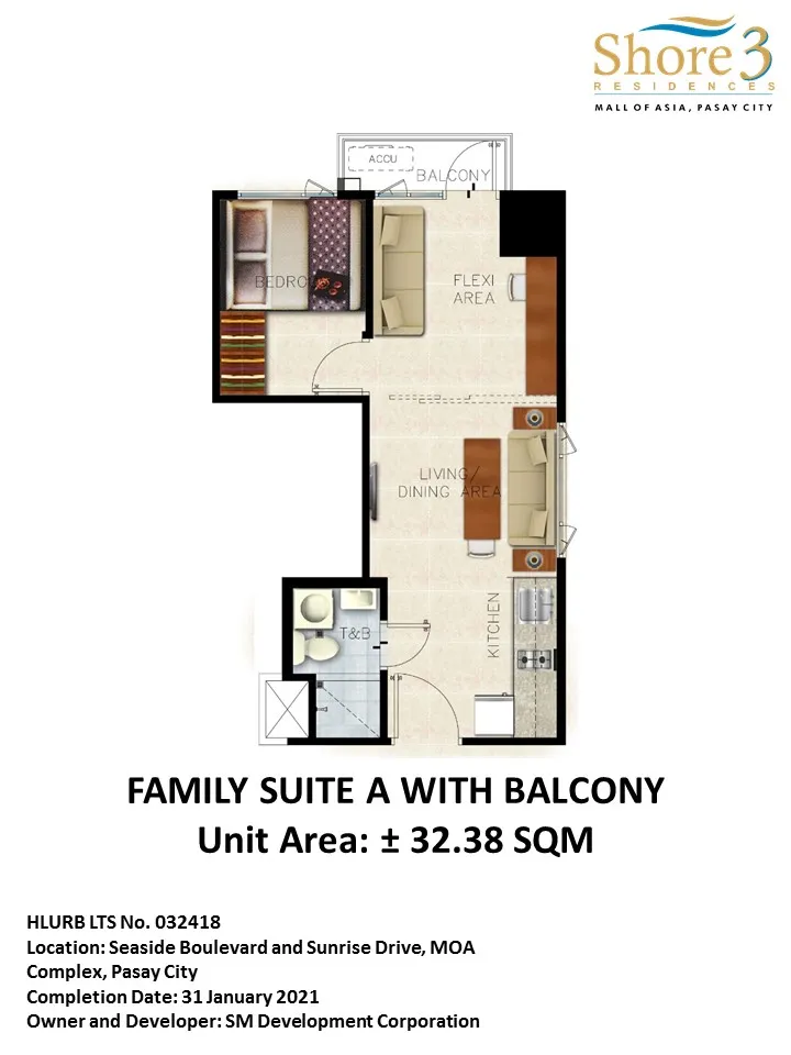 https://manilacondohub-smdc.com/images/properties/shore-3/unit-layouts/05 - SHORE 3 - Familty Suite A with balcony (+32.38).webp